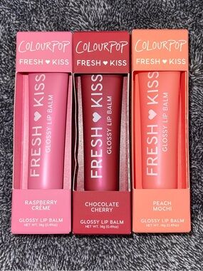 Colourpop Fresh Kiss Glossy Lip Balms